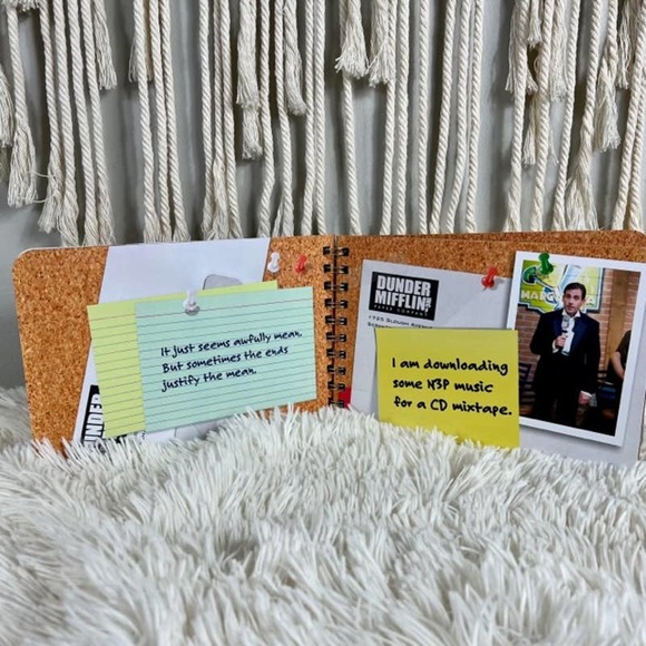 MICHAEL SCOTT QUOTE BOOK - OFFICIAL THE OFFICE MERCHANDISE - Picture 2 of 3